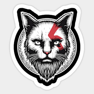 God of Fur Sticker